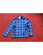 Fleece-Jacke wendbar