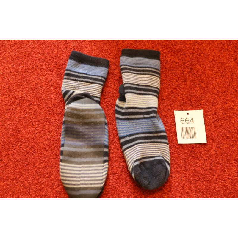 Stopper-Socken mit Gummisohle