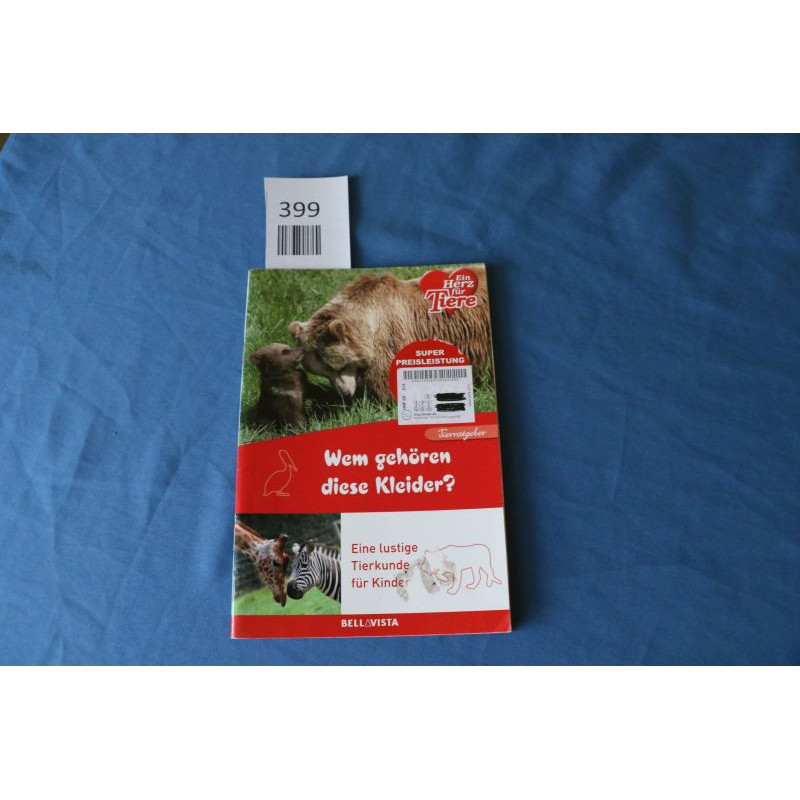 Tierkundebuch - wem gehören diese Kleider