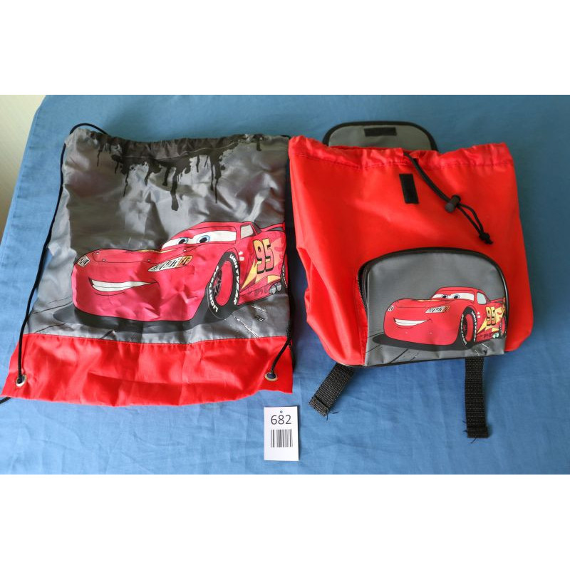 Rucksack und Turnbeutel