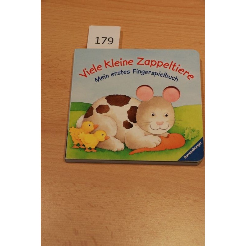 Viele kleine Zappeltiere- Mein erstes Fingerspielbuch