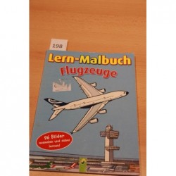 Lern-Malbuch Flugzeuge