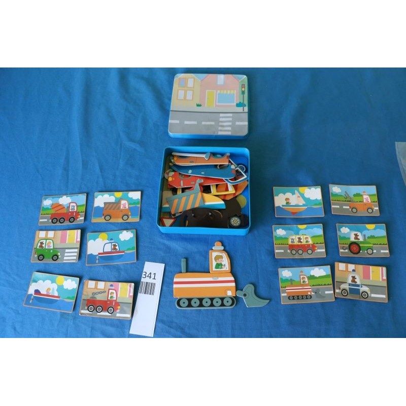 Fahrzeug-Magnetpuzzle