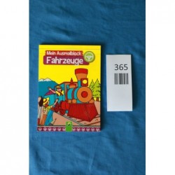 Mein Ausmalblock, Fahrzeuge