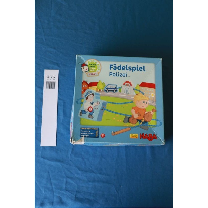 Fädelspiel, Polizei