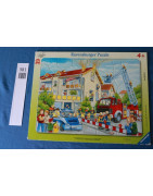Feuerwehr-Polizei-Puzzle