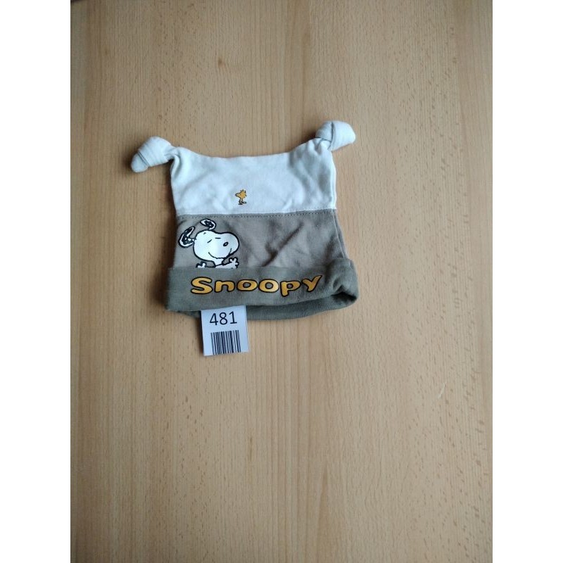 Mütze mit Snoopy-Motiv, Größe 74/80