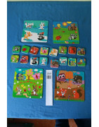 Tier-Bilderlotto-Spiel