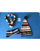 Set mit Mütze, Stirnband und Schal für Kindergartenalter