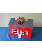 Puppenhaus mit viel Zubheör